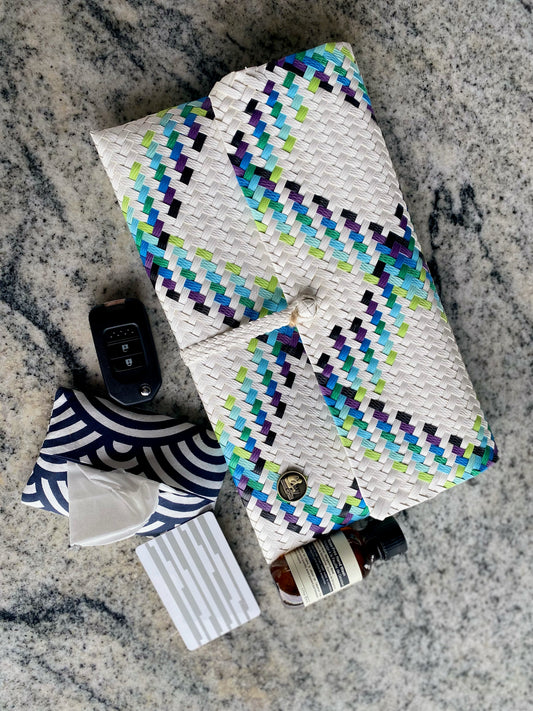 Jian Dinner Clutch (Cool - White)