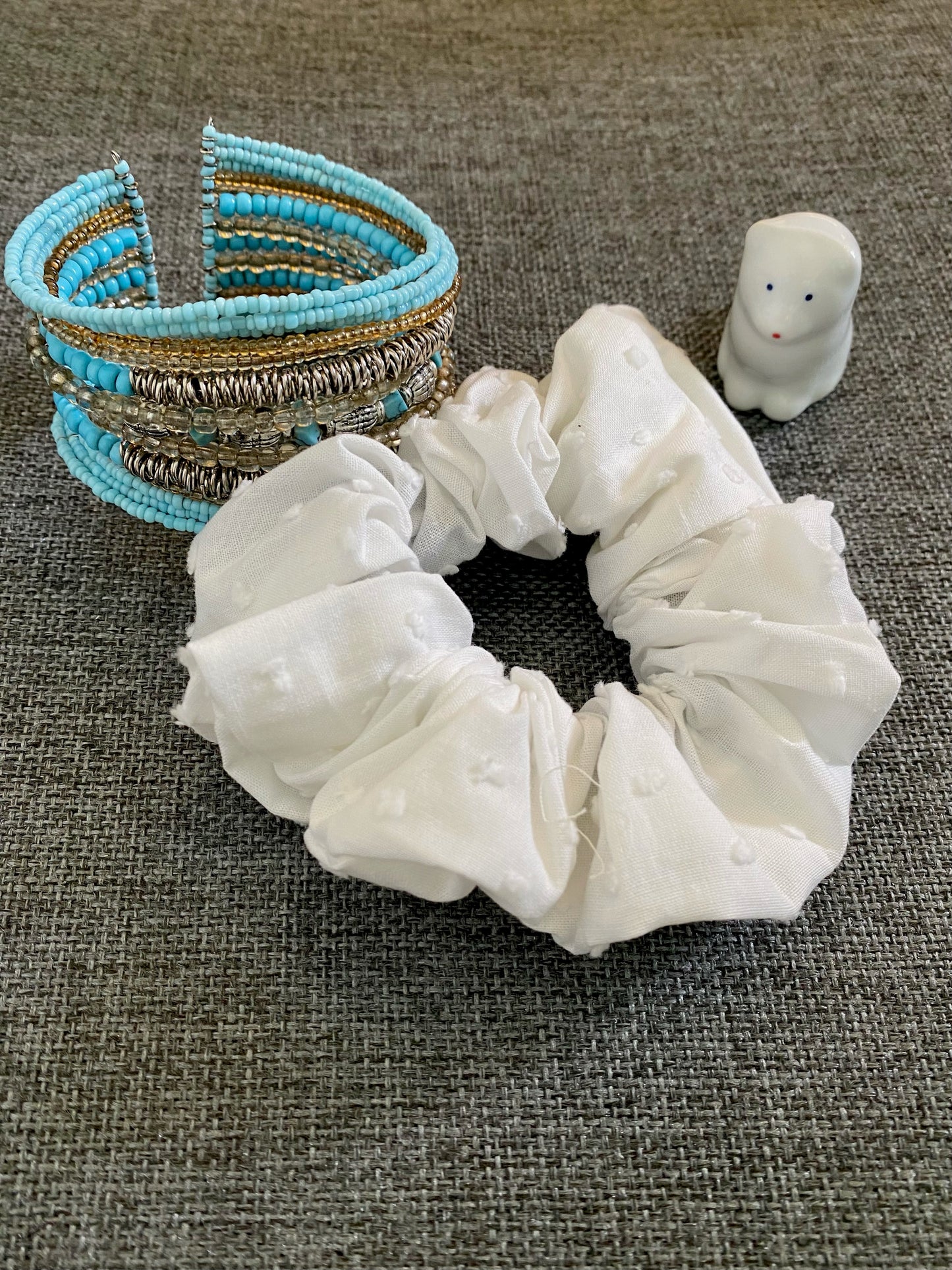 Scrunchie - Chalk White (Pastel Collection)