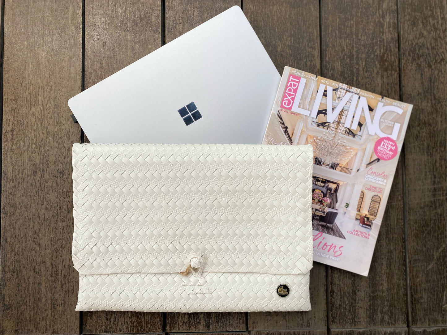 Document Bag ( Pure White)