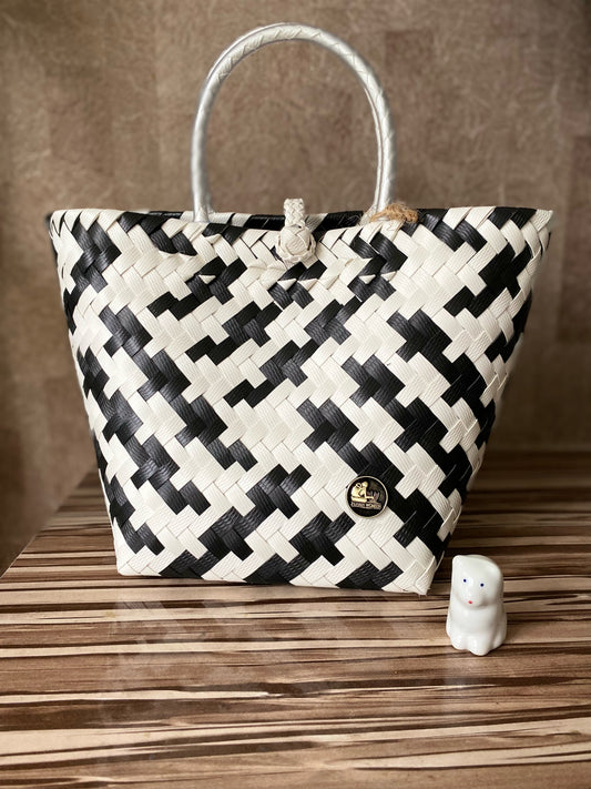 PWP Tote Bag (Black & White) - Small