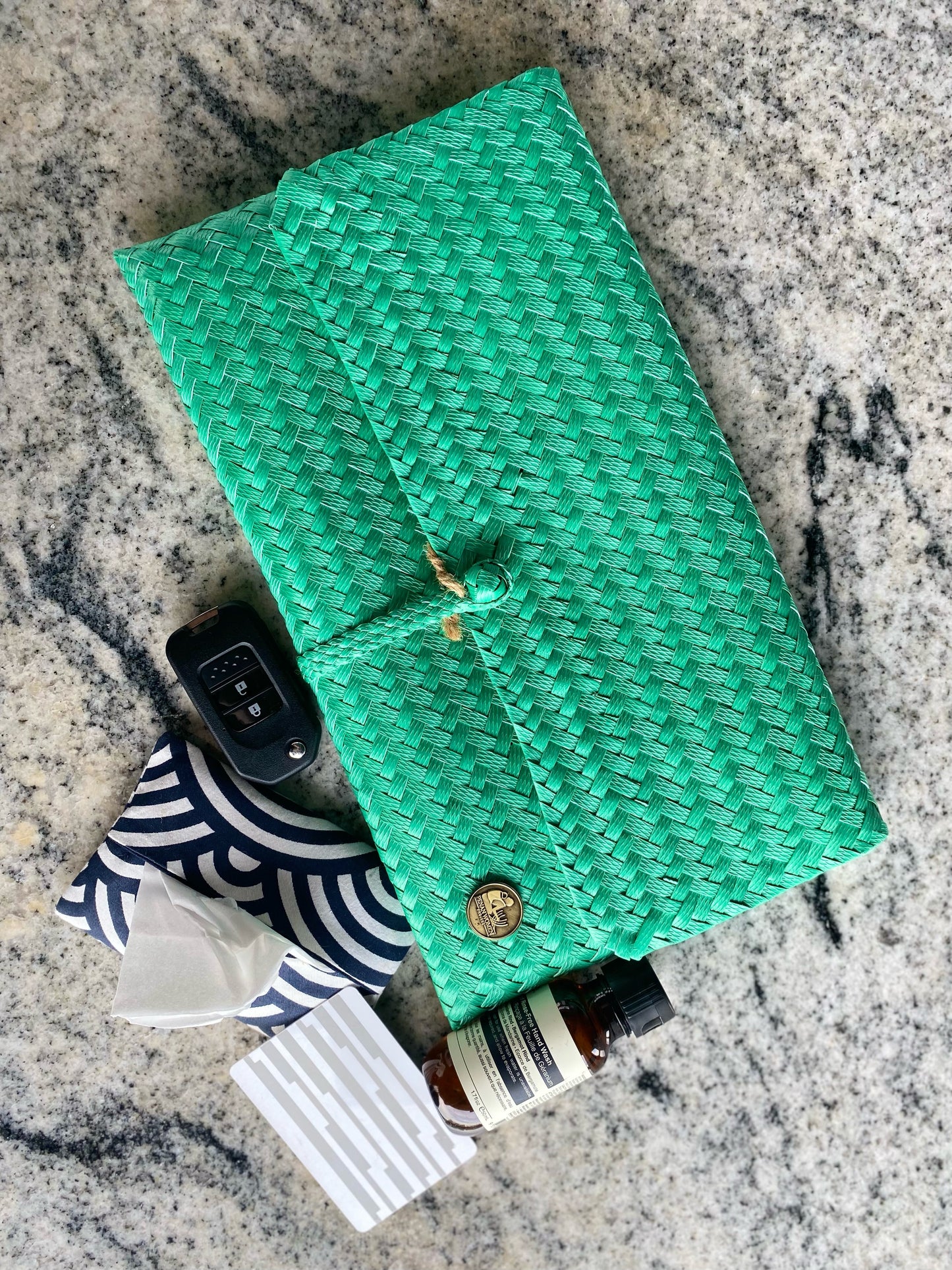 Jian Dinner Clutch (Emerald Green)